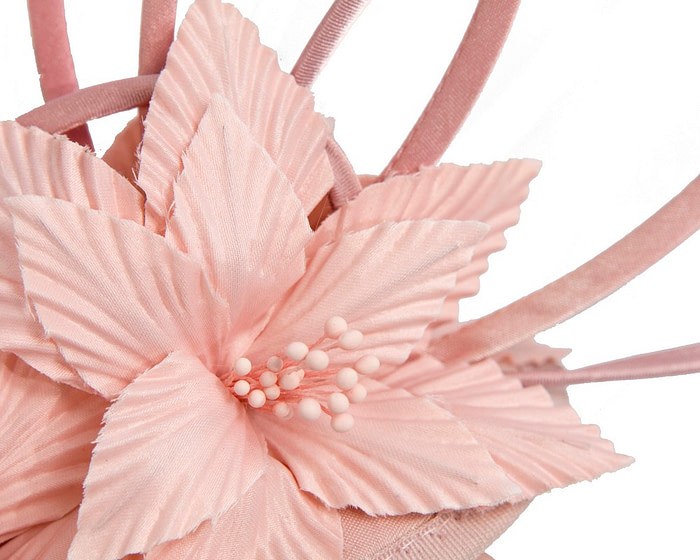 Bespoke pink fascinator by Max Alexander - Image 3