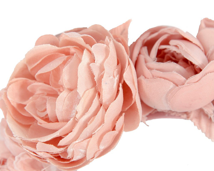 Blush flower headband by Max Alexander MA883 - Image 3