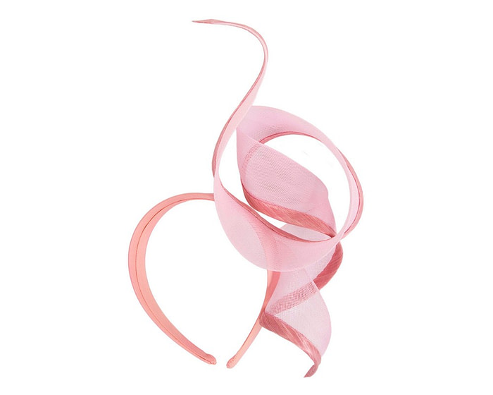 Sculptured pink racing fascinator by Fillies Collection - Image 4