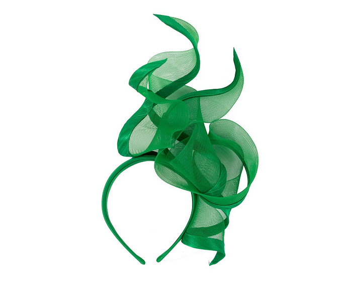Bespoke green racing fascinator by Fillies Collection S253 - Hats From OZ