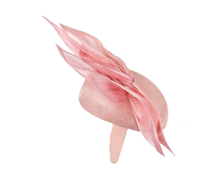 Bespoke pink racing fascinator by Fillies Collection S254 - Image 4