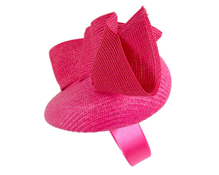 Fuchsia pillbox fascinator by Fillies Collection - Hats From OZ