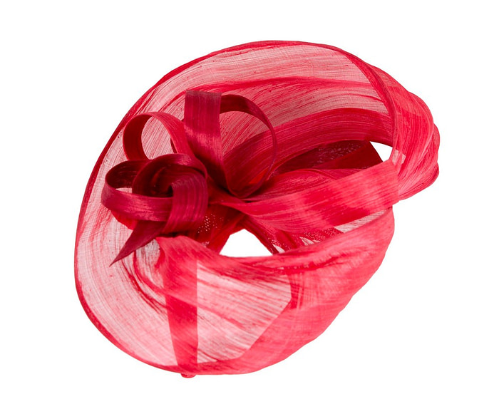 Large Red fascinator by Fillies Collection - Image 4