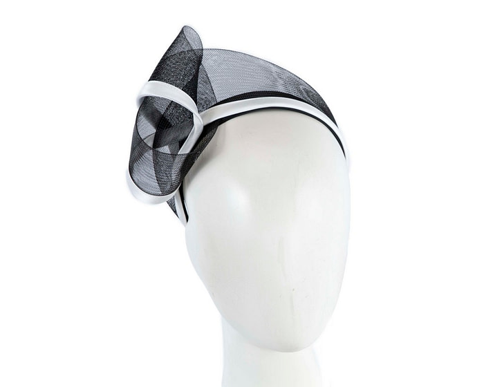 Black & white fashion headband by Fillies Collection