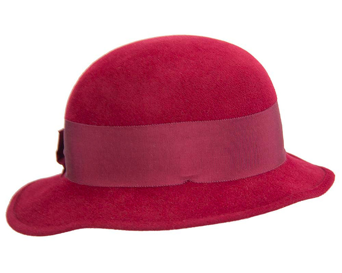 Exclusive red rabbit fur hat - Image 3