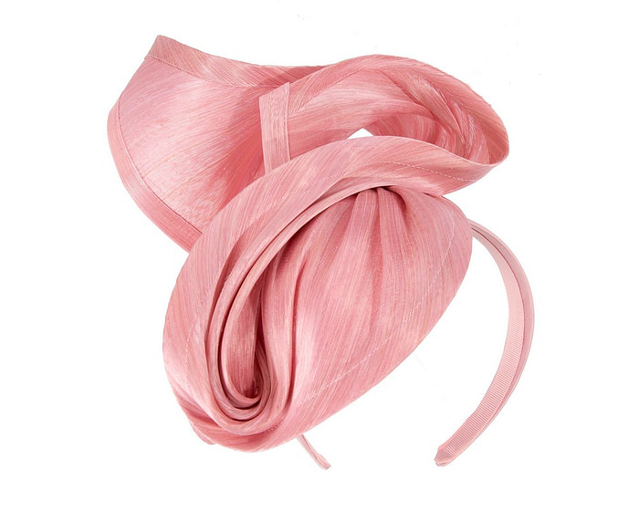 Pink designer racing fascinator by Fillies Collection - Hats From OZ