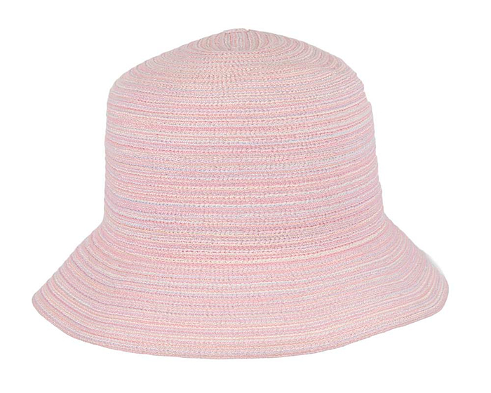 Pink ladies bucket summer beach hat - Image 2