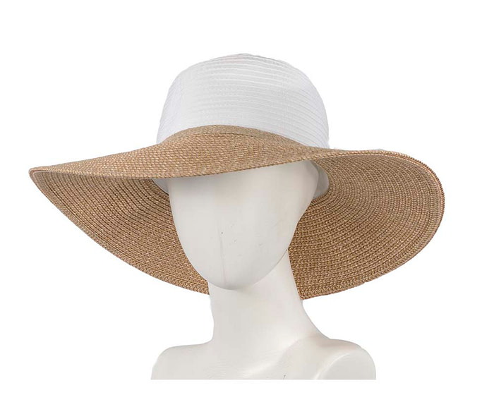 Ladies summer straw beach hat