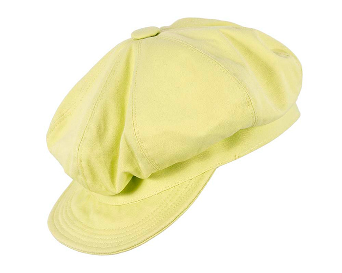 Ladies summer green newsboy cap by Betmar New York - Image 2