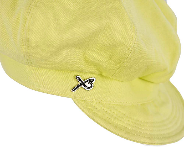 Ladies summer green newsboy cap by Betmar New York - Image 3