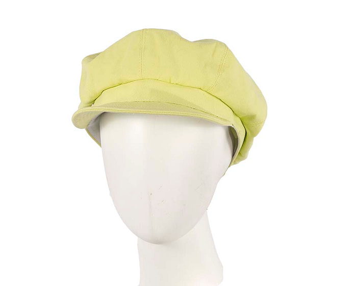 Ladies summer green newsboy cap by Betmar New York