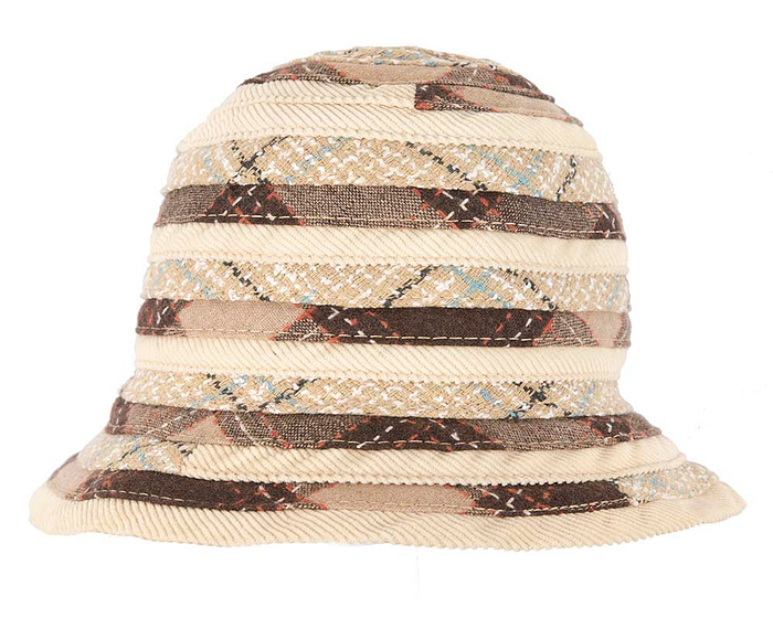 Beige ladies casual bucket hat - Hats From OZ