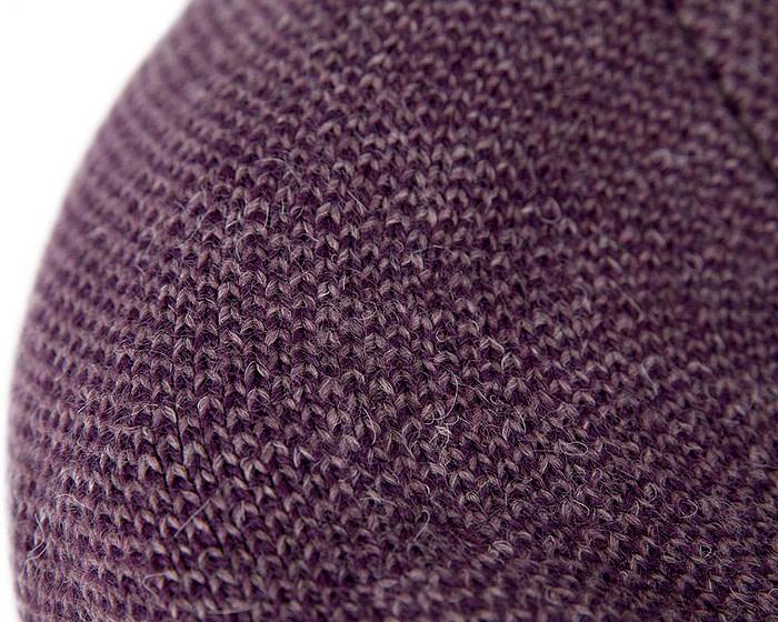 Classic wool woven purple cap by Max Alexander - Image 3