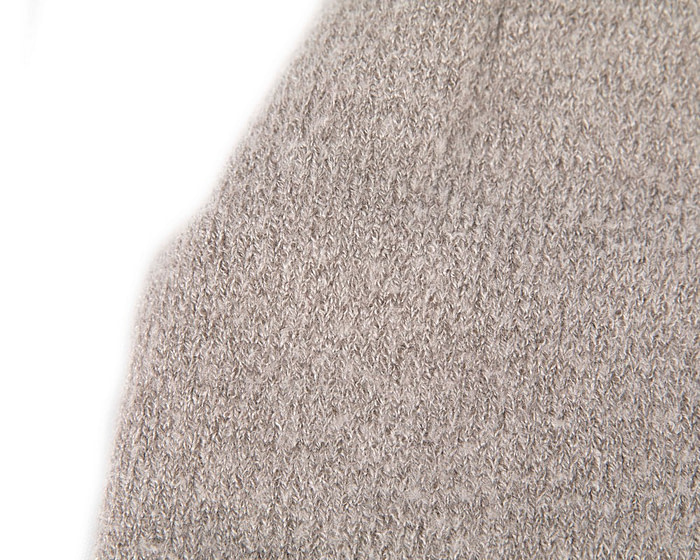 Stylish warm European made grey beanie JR013G - Image 4