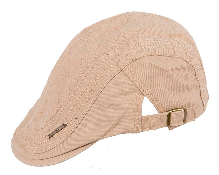 Beige flat cap by Max Alexander - Image 2