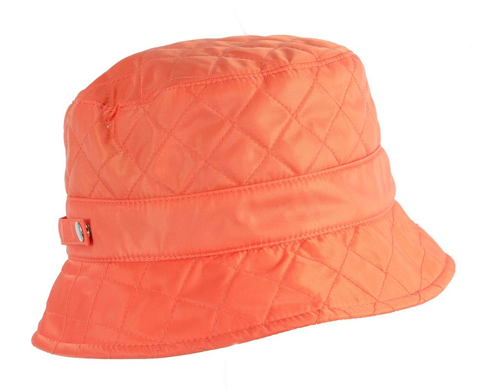 Orange casual weatherproof bucket golf hat - Hats From OZ