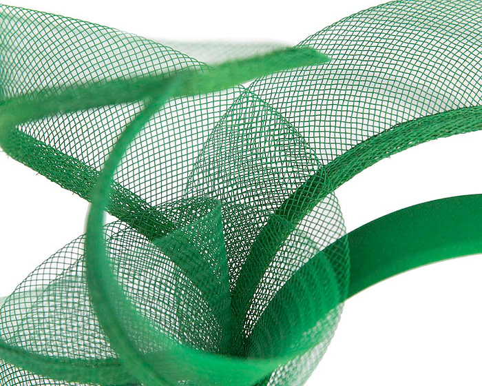 Exclusive green fascinator by Cupids Millinery - Image 3