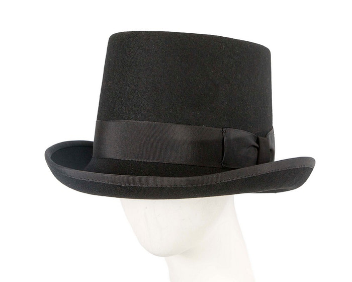 Black STANTON Felt Top Hat