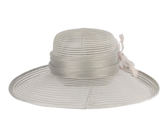 Silver ladies fashion hat - Image 6