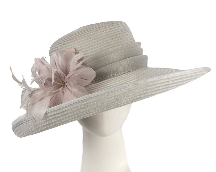 Silver ladies fashion hat