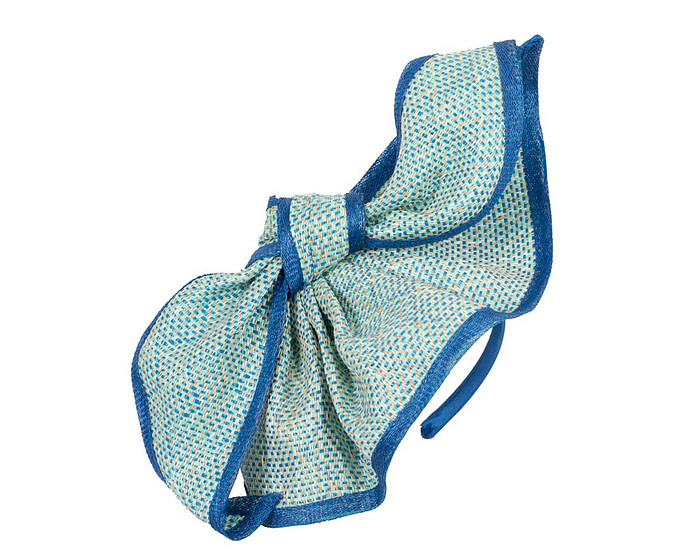 Aqua spring racing fascinator - Image 2