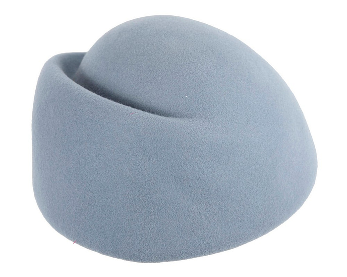 Designers light blue felt ladies winter hat - Image 6