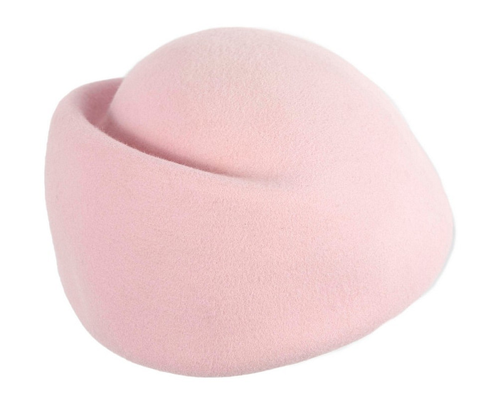 Designers pink felt ladies winter hat - Image 6