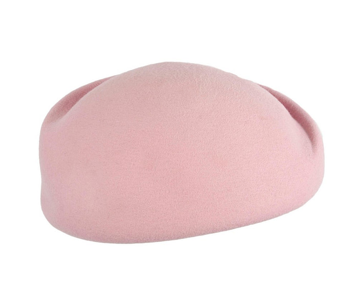 Designers pink felt ladies winter hat - Image 4