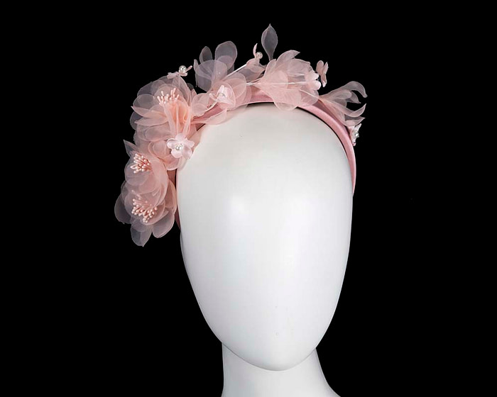 Exclusive petite flower fascinator headband