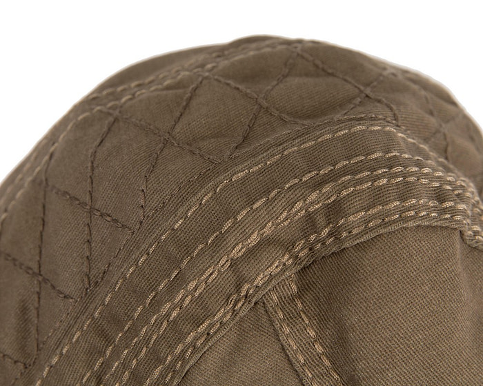 Khaki flat cap by Max Alexander - Image 5