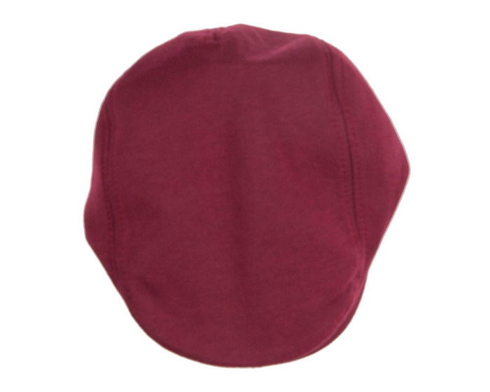 Soft burgundy flat cap by Max Alexander - Image 3