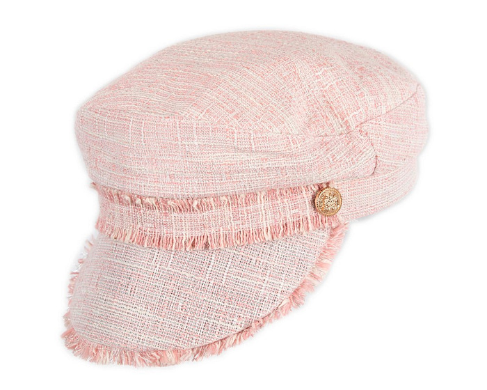 Pink casual newsboy cap by Max Alexander - Image 2