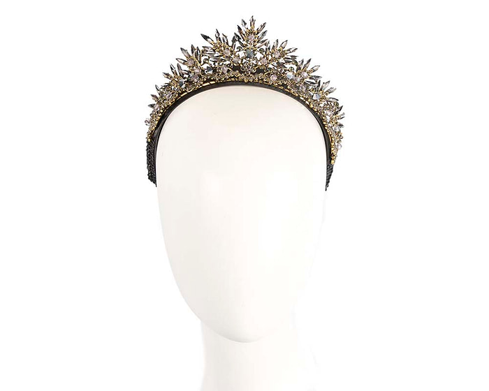 Exclusive crown fascinator headband by Cupids Millinery