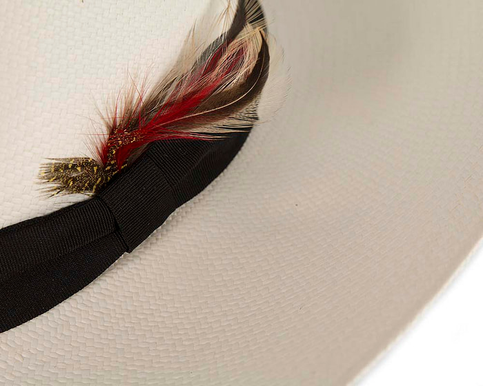 Ecuadorian Panama Cuenca Hat Trilby Fedora Wide Brim - Image 3