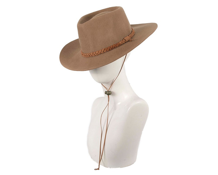 Sand Australian bush wool felt hat buy online M108