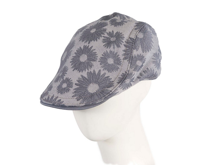 Classic flat cap with print by Max Alexander M145BL