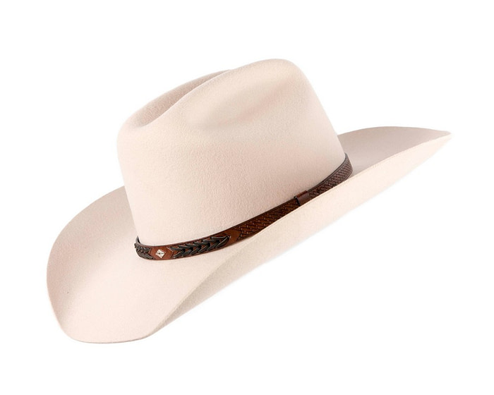 Classic Cream Cowboy Hat – Timeless Western Elegance - Image 2