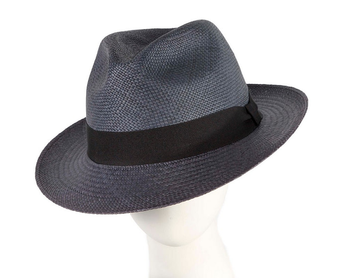 Navy Ecuadorian Panama Brisa Hat Trilby Fedora