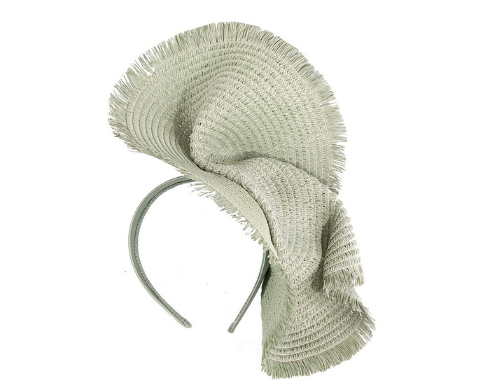 Limited Edition olive green fascinator - Image 2