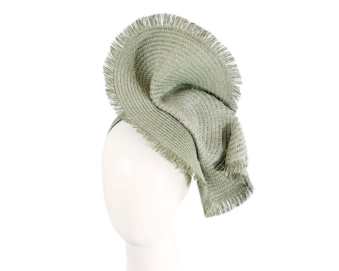 Limited Edition olive green fascinator