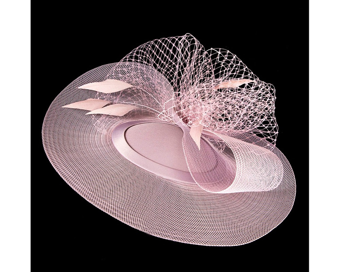 Custom made lilac cocktail hat - Image 2