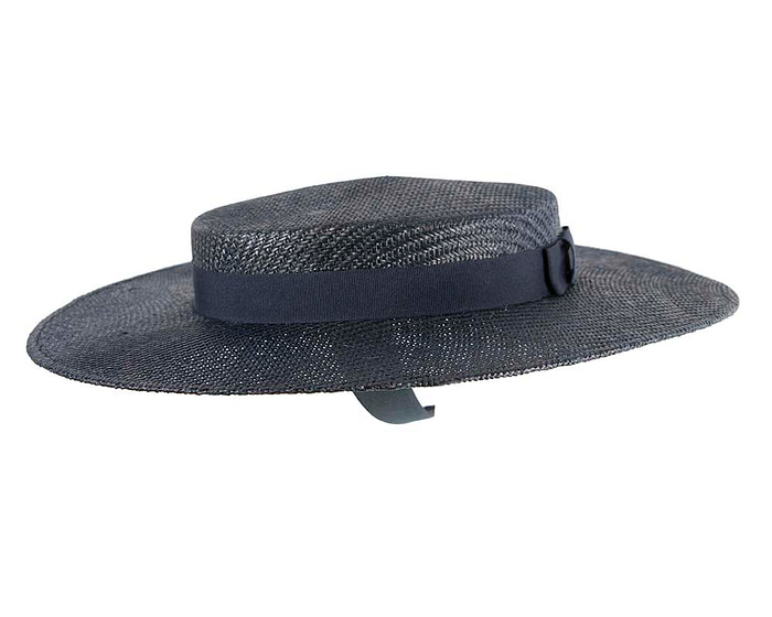 Navy boater hat by Max Alexander - Image 4