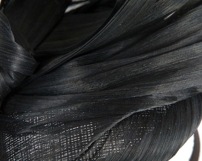 Exclusive black fascinator by Cupids Millinery - Image 4