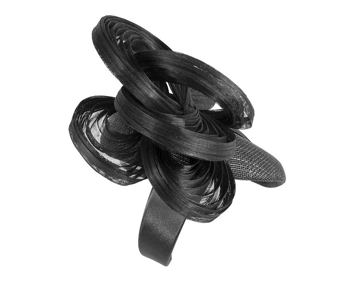 Exclusive black pillbox fascinator by Fillies Collection - Image 3