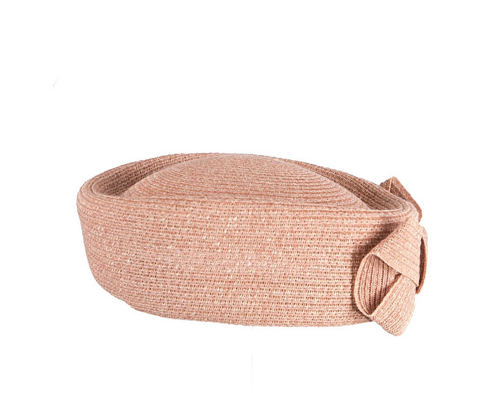 Soft dusty pink pillbox hat by Max Alexander - Image 4