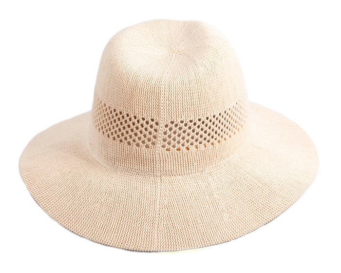 Crushable knitted fedora hat - Image 5