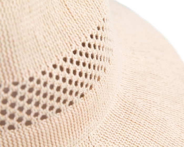 Crushable knitted fedora hat - Image 4
