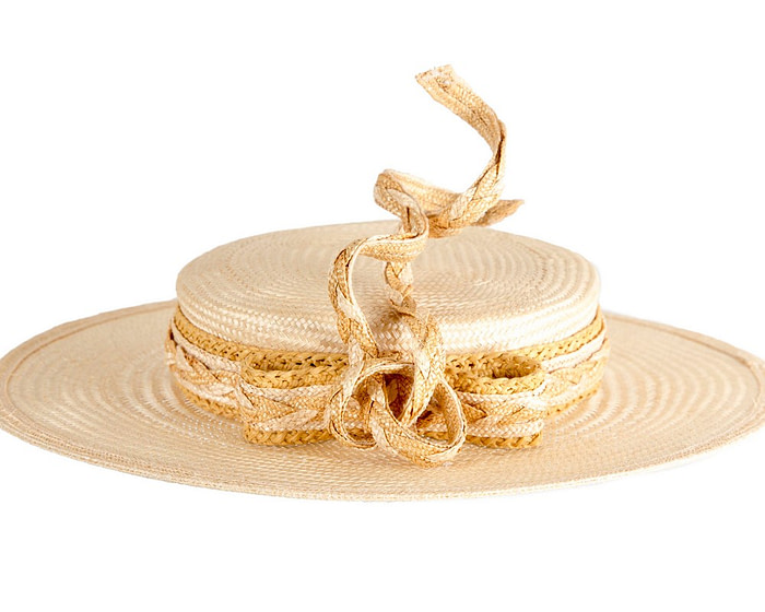 Exclusive vintage straw boater hat by - Image 3