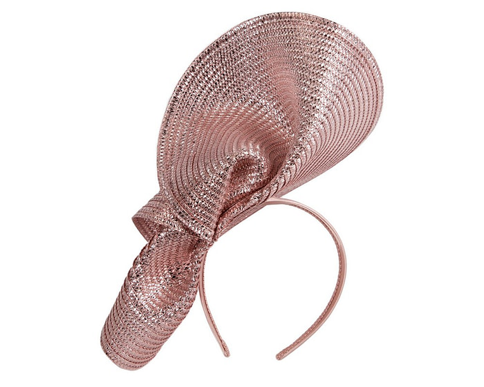 Limited Edition Rose Gold Fascinator by Cupids Millinery - Image 4
