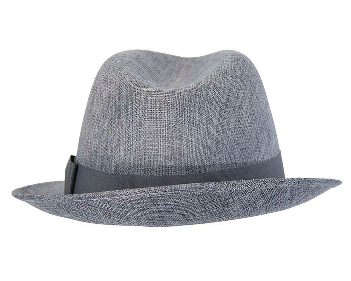Grey mens summer fedora hat - Hats From OZ